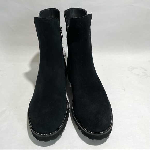 Vaneli Zeking Waterproof Black Suede 